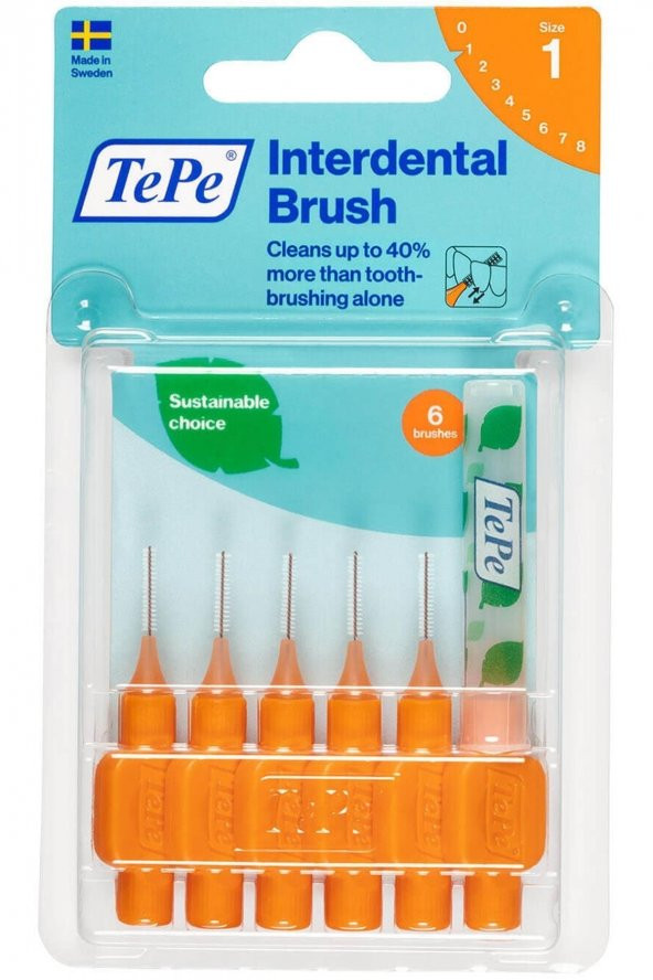 Arayüz Fırçası Blister 0.45 Mm Turuncu 6lı ürün görseli 1