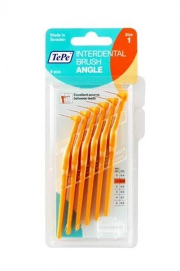 Angle Arayüz Fırçası Turuncu 0,45 Mm 6lı ürün görseli 1