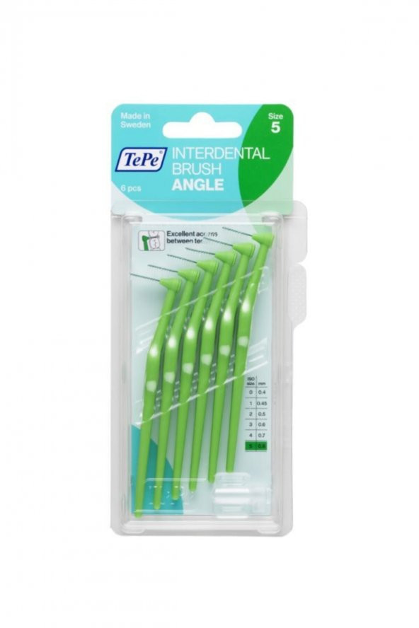Arayüz Fırçası Angle Saplı 0.8 Mm - Yeşil ürün görseli 1