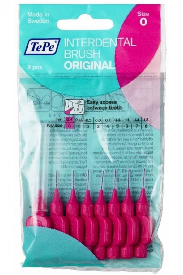Arayüz Fırçası Pembe 0,4 Mm ürün görseli 1