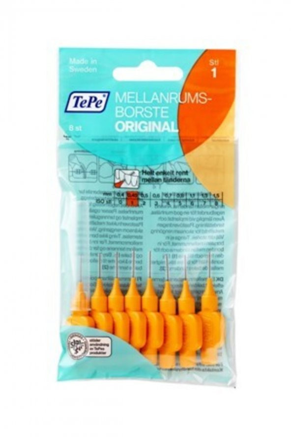 Arayüz Fırçası Turuncu 0.45 Mm 8li ürün görseli 1