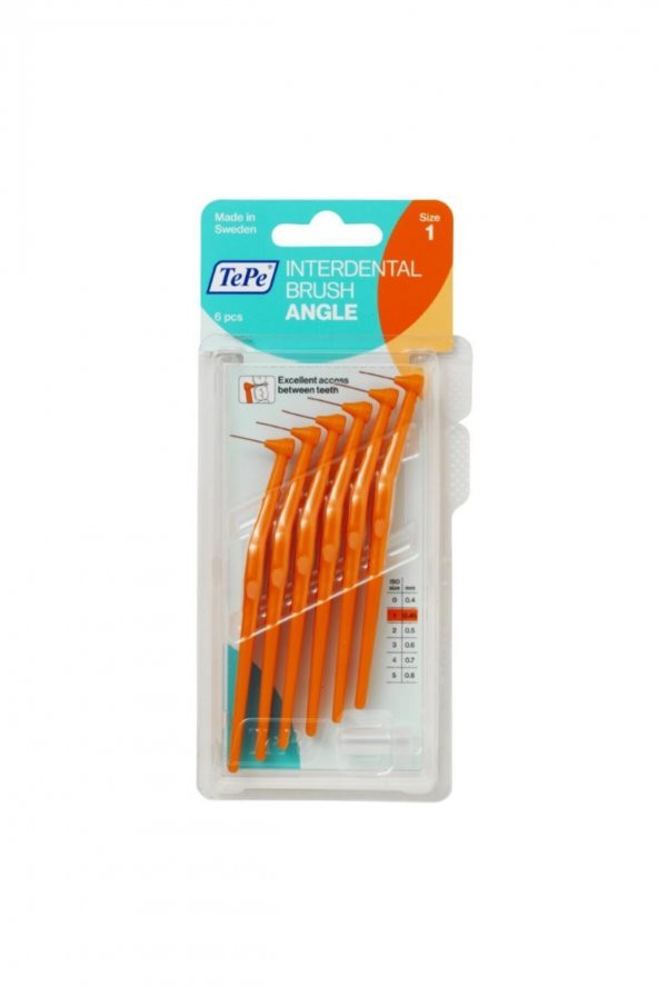 Arayüz Fırçası Angle Saplı 0.45 Mm - Turuncu ürün görseli 1