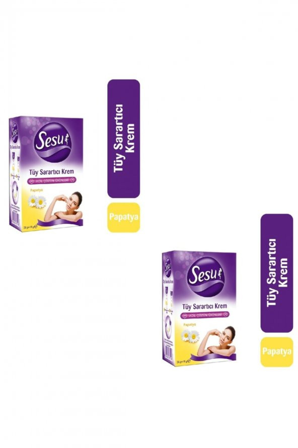 Tüy Sarartıcı Krem 18 Gr + 35 Gr X 2 Adet ürün görseli 1