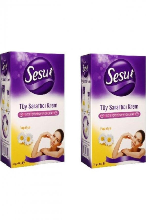 Tüy Sarartici Krem 35g + 18g Papatya X2 Adet PRA-1314341-3709 ürün görseli 1