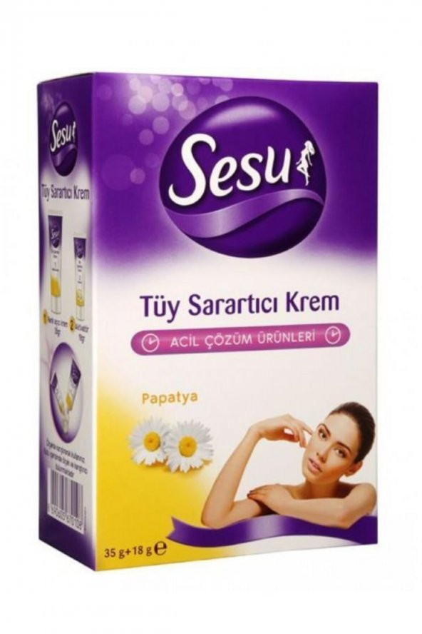 Tüy Sarartıcı Krem 35gr + 18 Gr 2 Adet ürün görseli 1
