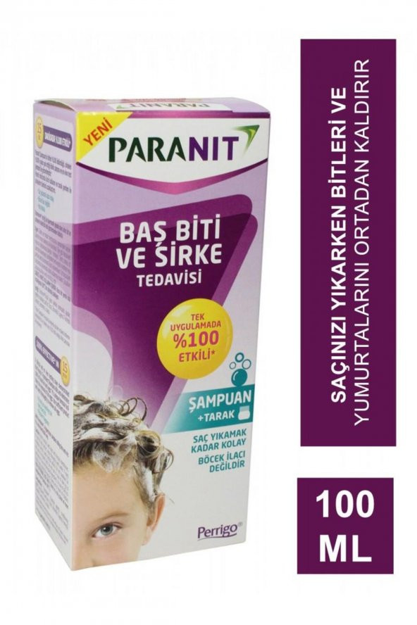 Baş Biti Ve Sirke Tedavisi Şampuanı 100 ml ürün görseli 1