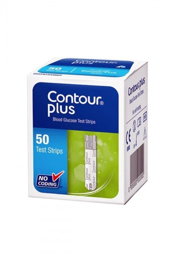 Contour Plus Test Stribi 50'li 1 Kutu ürün görseli 1