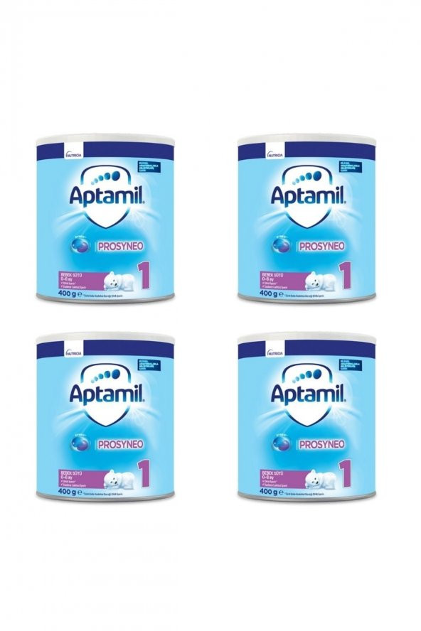 Prosyneo 1 Numara Bebek Sütü 400gr 4lü Paket ürün görseli 1