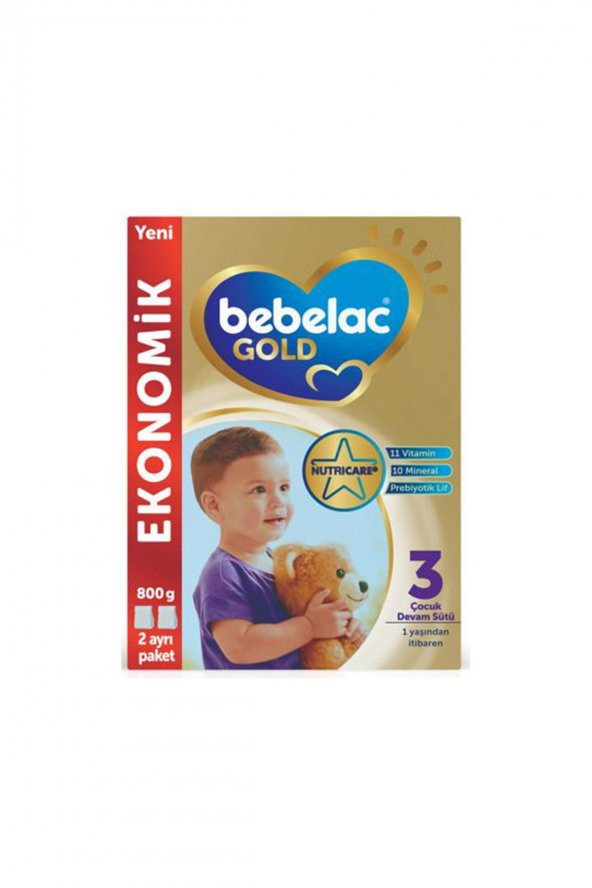 Bebelac Gold 3 Devam Sütü 800 Gr ürün görseli 1