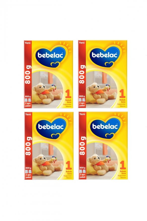 Bebelac 1 Numara Devam Sütü 800 Gr X 4 Adet ürün görseli 1