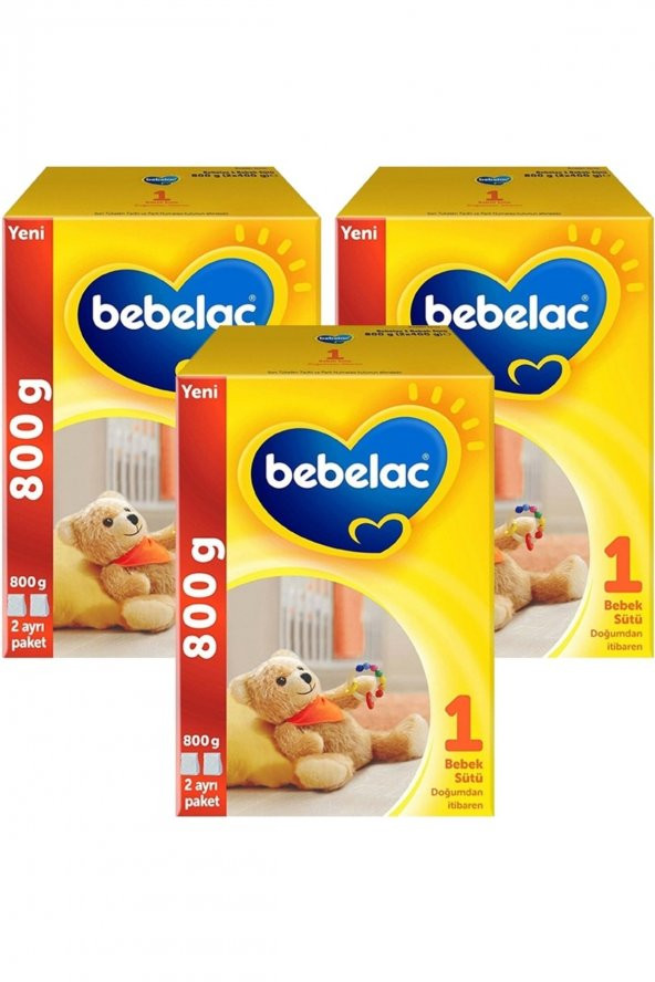 Bebelac 1 Bebek Sütü 800 gr X 3 Adet ürün görseli 1