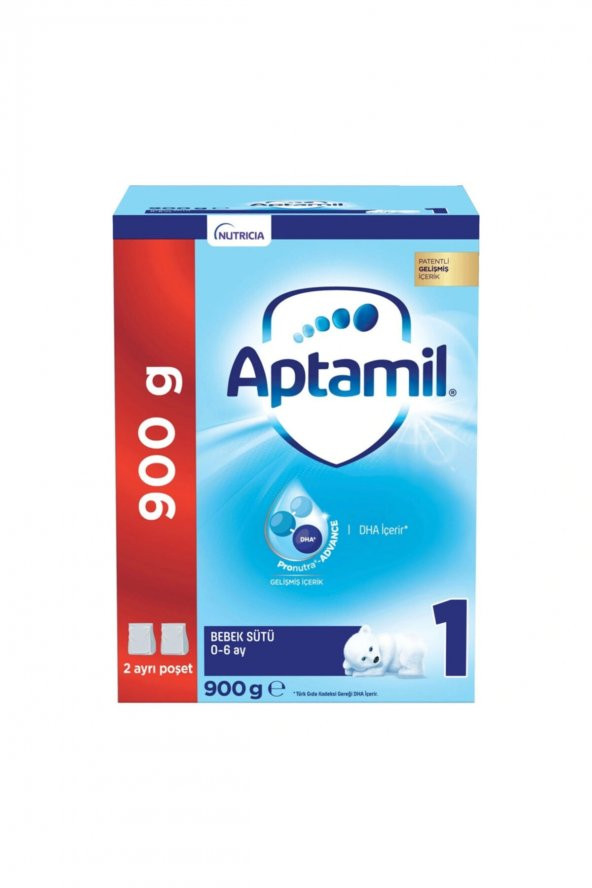 Aptamil Devam Sütü 1 Numara 0-6 Ay 900 Gr ürün görseli 1