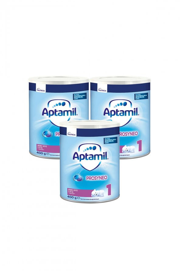 Aptamil Prosyneo 1 Numara Bebek Sütü 3x400gr 0-6 Ay ürün görseli 1