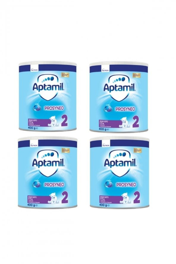 Aptamil Prosyneo 2 Numara Devam Sütü 400gr 4lü Paket. ürün görseli 1