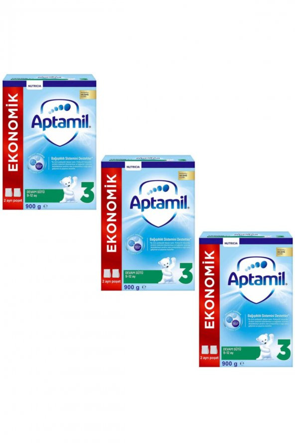 Aptamil Pronutra 3 Devam Sütü 900 Gr 3 Lü Paket ürün görseli 1