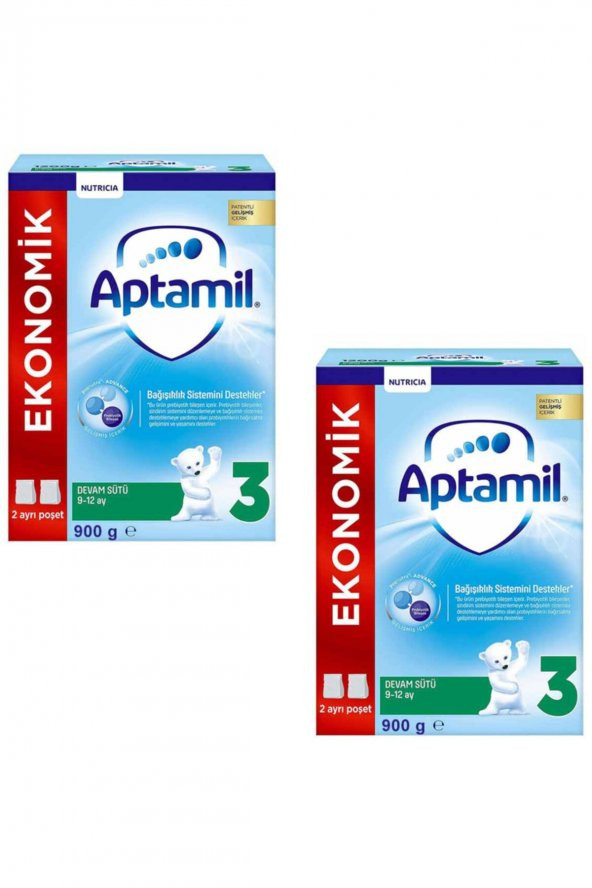 Aptamil Pronutra 3 Devam Sütü 900 gr 2 Adet ürün görseli 1