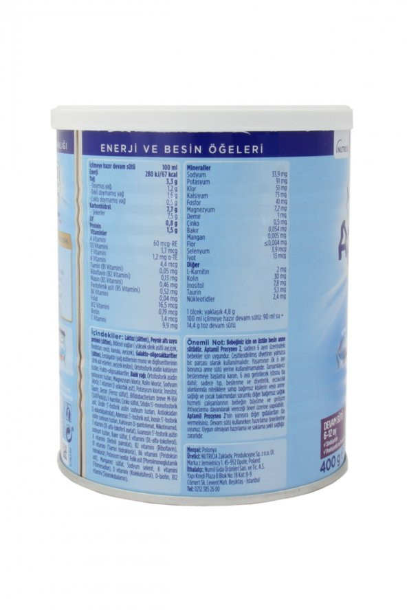 Aptamil Prosyneo 2 Devam Sütü 400 Gr 6 Adet - Resim 2