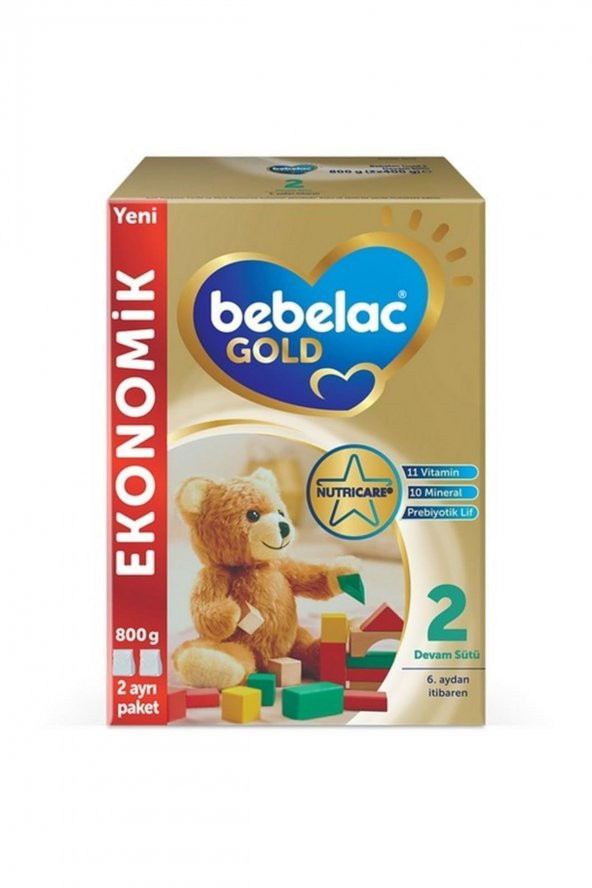 Bebelac Gold Bebek Devam Sütü No2 - 800gr ürün görseli 1