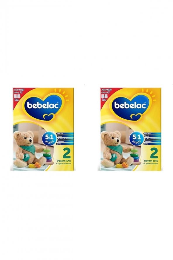 Bebelac 2 Numara 800 Gram 2 Kutu ürün görseli 1