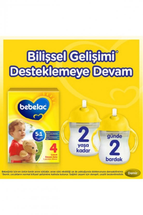 Bebelac 4 Çocuk Devam Sütü 800 Gr - Resim 5