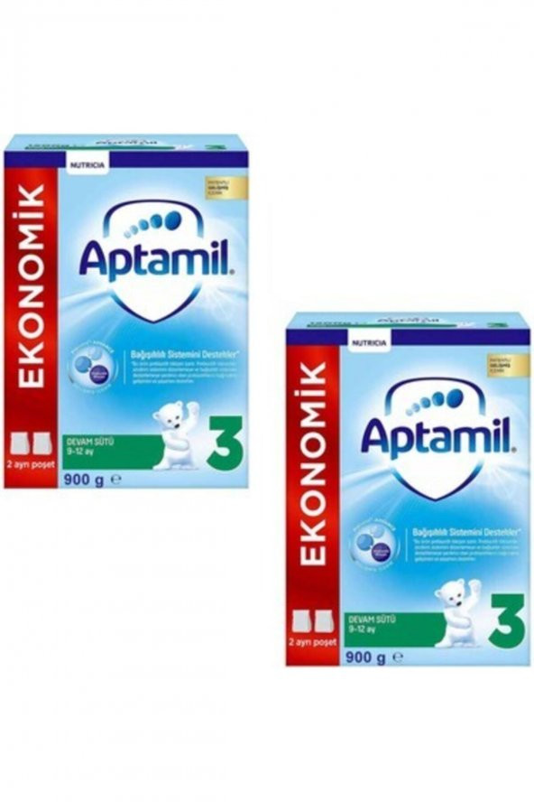 Aptamil Devam Sütü 3 Numara 900 gr 2 Adet ürün görseli 1