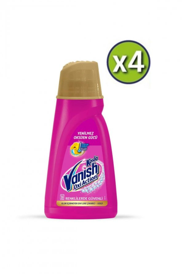 Kosla Leke Çıkarıcı Gold Sıvı Renkliler İçin 1000 ml x 4 ADET ürün görseli 1