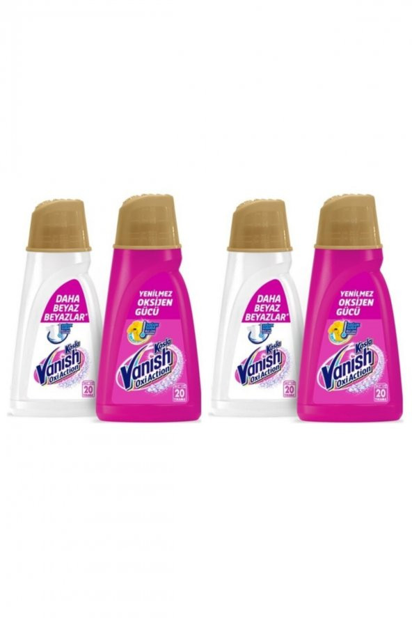 Kosla Oxi Action Gold Renkliler + Beyazlar Sıvı Leke Çıkarıcı 4 X 1 L ürün görseli 1