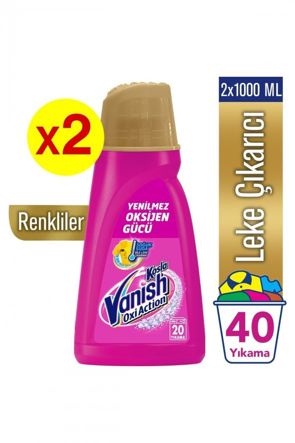 Kosla Sıvı Gold Pembe Renkliler 1000 ml (2 Adet) ürün görseli 1