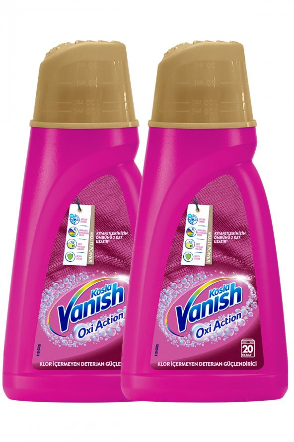 Kosla Multipower Gold Sıvı Leke Çıkarıcı 2x1000 ml Renkliler Için ürün görseli 1