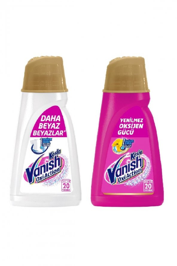 Vanısh Sıvı Beyaz Gold 1000 Ml + Pembe Gold 1000 Ml ürün görseli 1