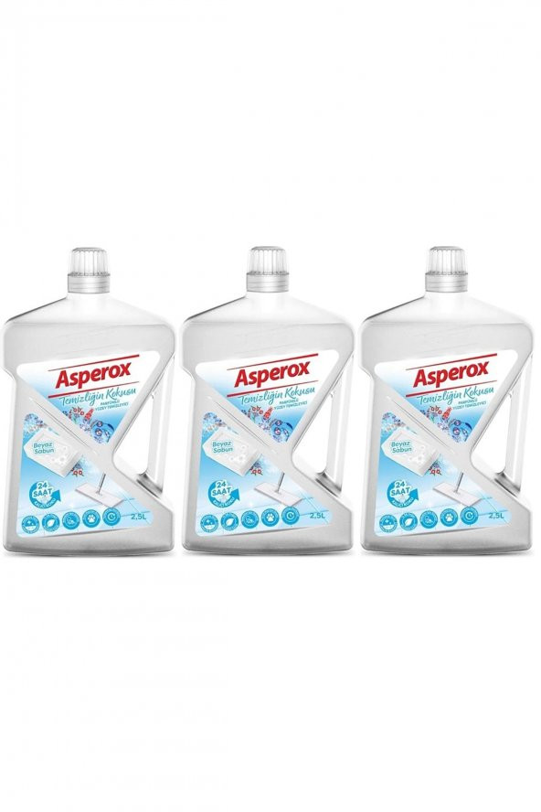 Yüzey Temizleyici 2,5 Lt Beyaz Sabun 3 Adet ürün görseli 1
