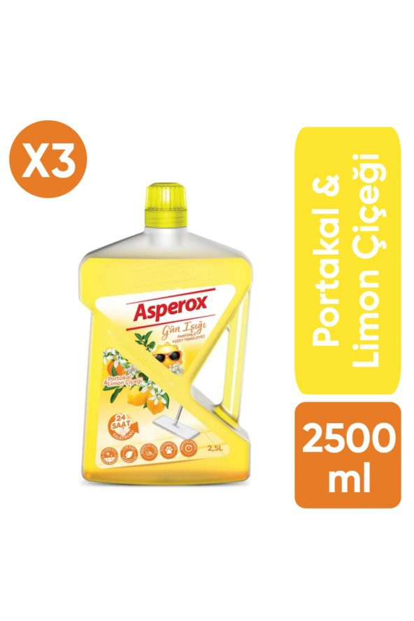 Yüzey Temizleyici Portakal & Limon 2500 Ml X3 Adet ürün görseli 1