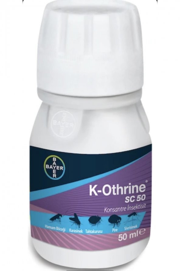 K-othrine Sc50 Kokusuz Genel Haşere Ilacı 50 ml ürün görseli 1