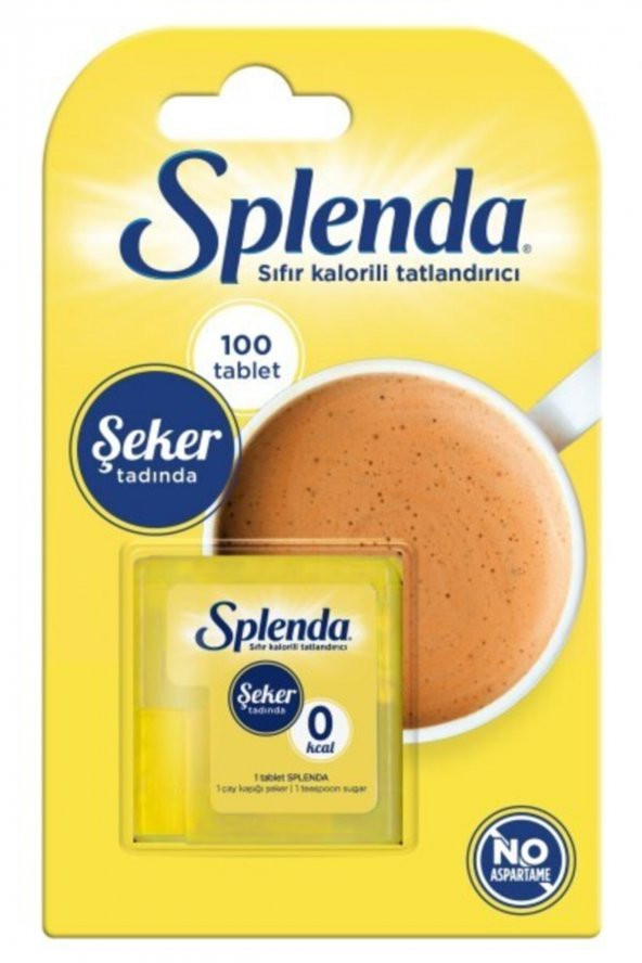 Sıfır Kalorili Tatlandırıcı 100 Tablet ürün görseli 1