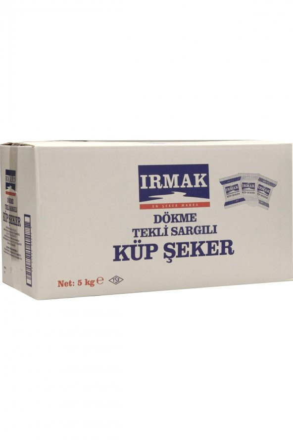 Irmak Tek Sargılı Küp Şeker 5 kğ ürün görseli 1