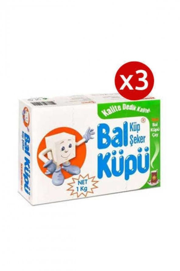 3 Adet Kesme Şeker 1000gr 360lı 3 Adet ürün görseli 1