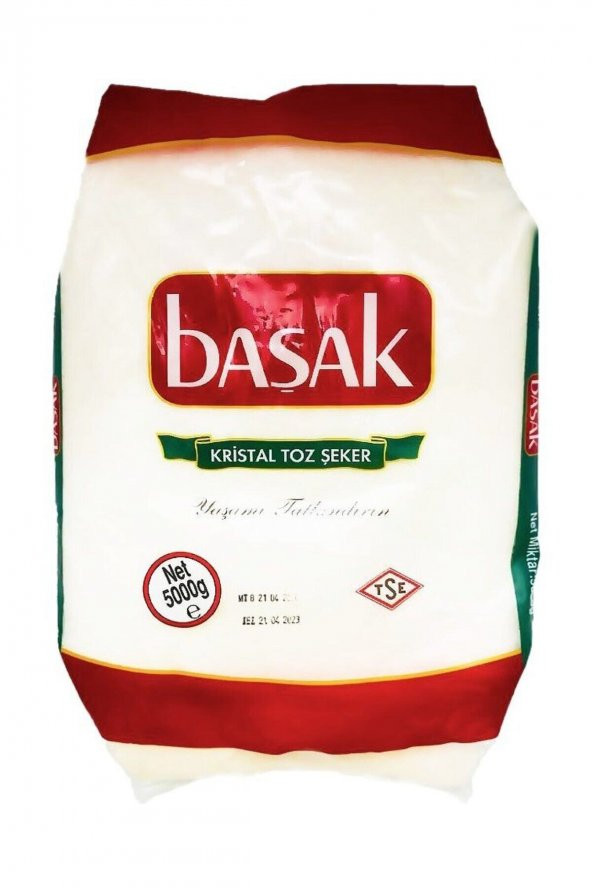 Başak Kristal Toz Şeker 5 Kg ürün görseli 1