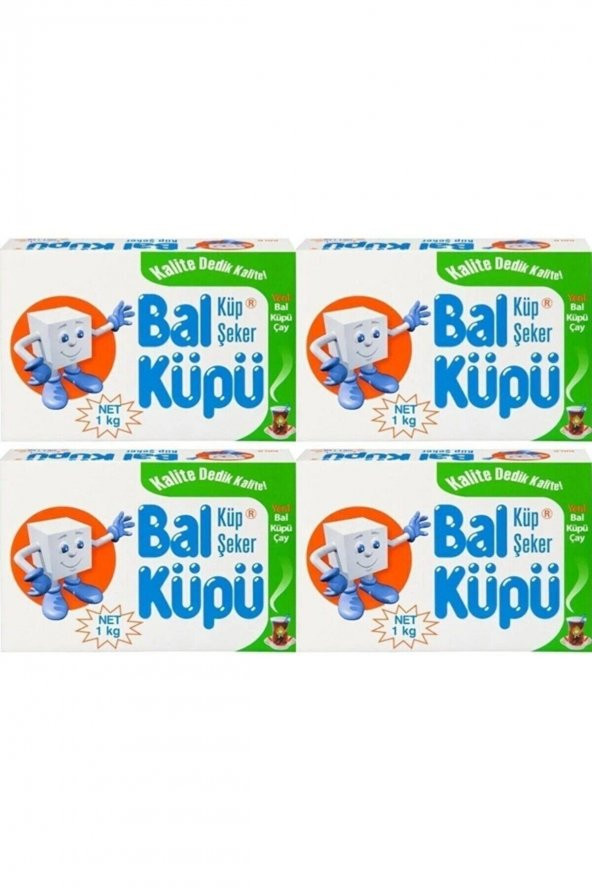 Balküpü 4 Adet Şeker 1000 Gr ürün görseli 1