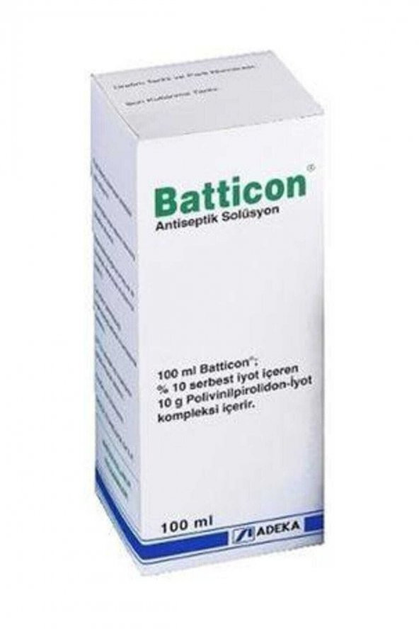 Batticon Antiseptik Solüsyon 100 ml ürün görseli 1