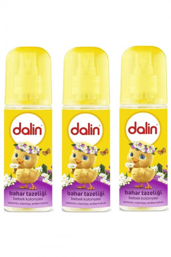 Bahar Tazeliği Bebek Kolonyası 100 Ml 3 Adet ürün görseli 1