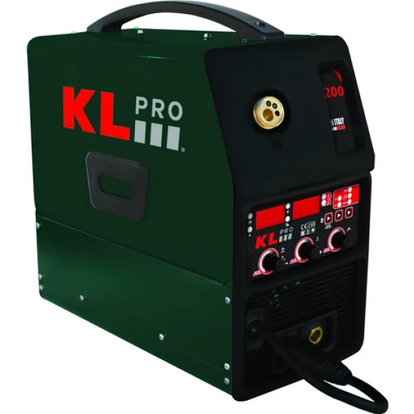 Klpro KLMIG200 200 Amper Mma Inverter Gazlı ve Gazsız Gaz Altı Kaynak Makinesi ürün görseli 1