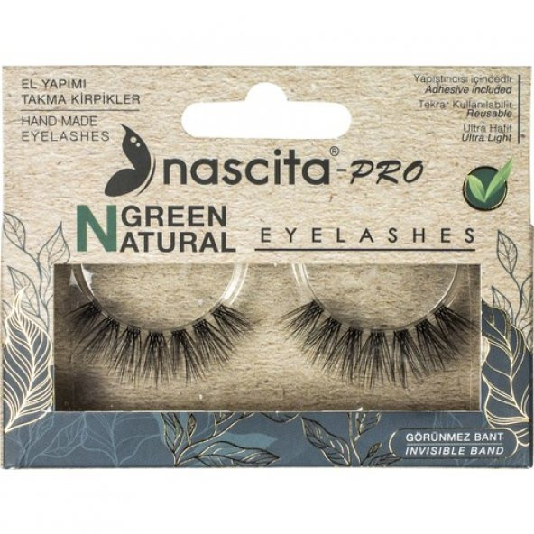 Nascita Green Natural Takma Kirpik - 113 ürün görseli 1