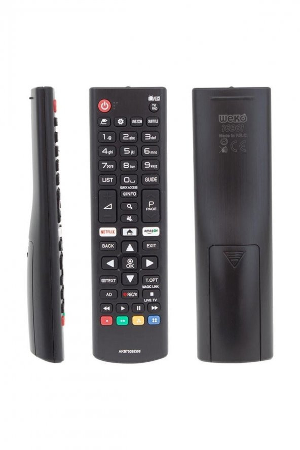 Weko Kl Netflıx-amazon Tuşlu Lcd-led Tv Kumanda (akb75095308cas65bn708) ürün görseli 1