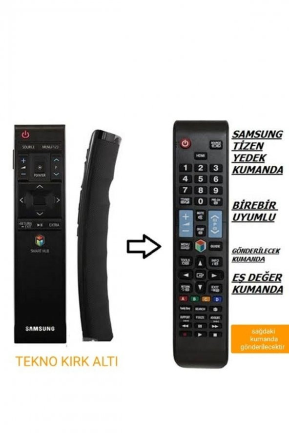 Tüm Akıllı, Sihirli, Mouseli,smart, Hd Kumanda Yerine Uyar 66464616215960 ürün görseli 1