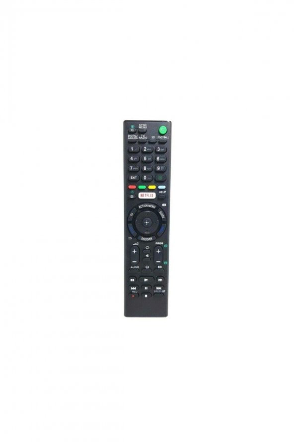 Sony Rmt-tx100d Uyumlu Netflıx 3d Smart Led Tv Uyumlu Kumanda ürün görseli 1