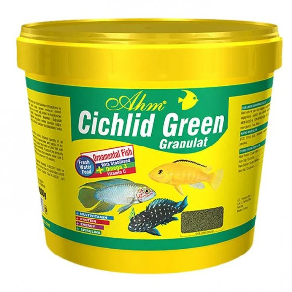 Ahm Cichlid Green Granulat 100gr Açık Paket Skt:07/2028 ürün görseli 1