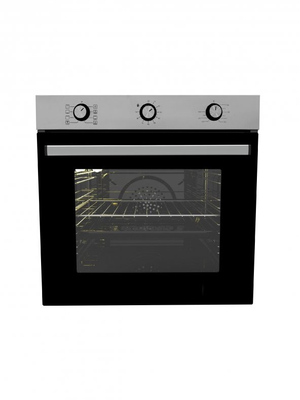 ALVEUS 615 INOX-SİYAH 3'LÜ ANKASTRE SET - Resim 4