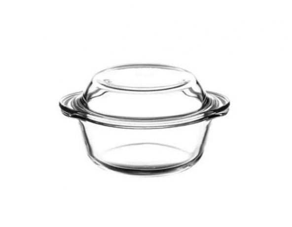 Paşabahçe 59033 840cc/28oz Kapaklı Yuvarlak Borcam ürün görseli 1