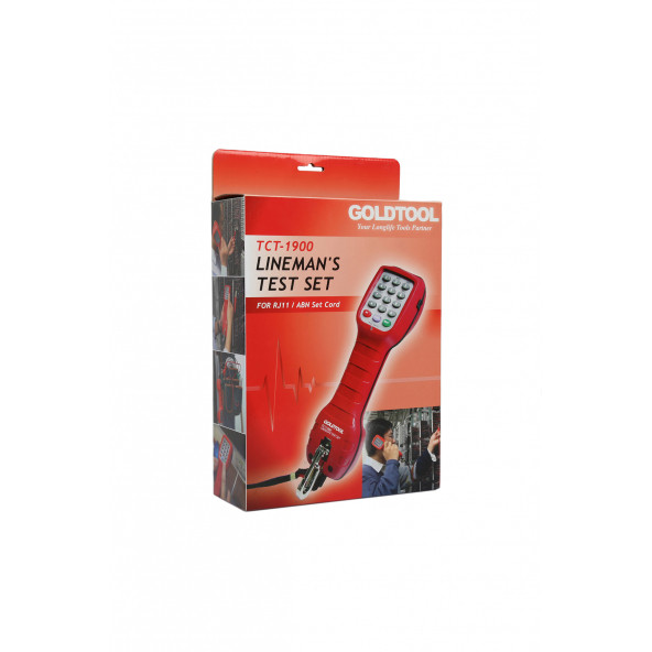 Goldtool TCT-1900 Lineman's Test Cihazı ürün görseli 1