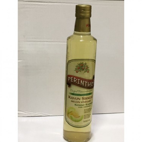 PERİNTHOS NEŞE NATURAL DOĞAL KAVUN SİRKESİ 500 ML CAM ŞİSE ürün görseli 1